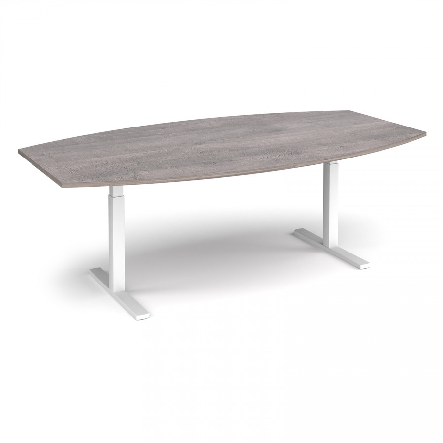 Elev8 Touch Adjustable Radial Boardroom Table 